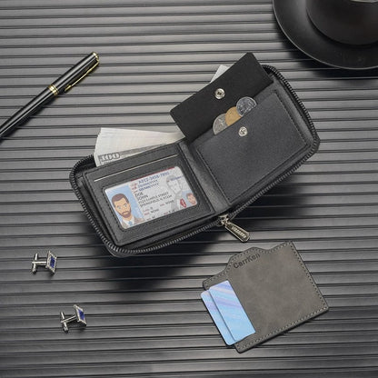 🔥Last Day Promotion 49% OFF-Men's Vintage Eagle Embossed Short Wallet