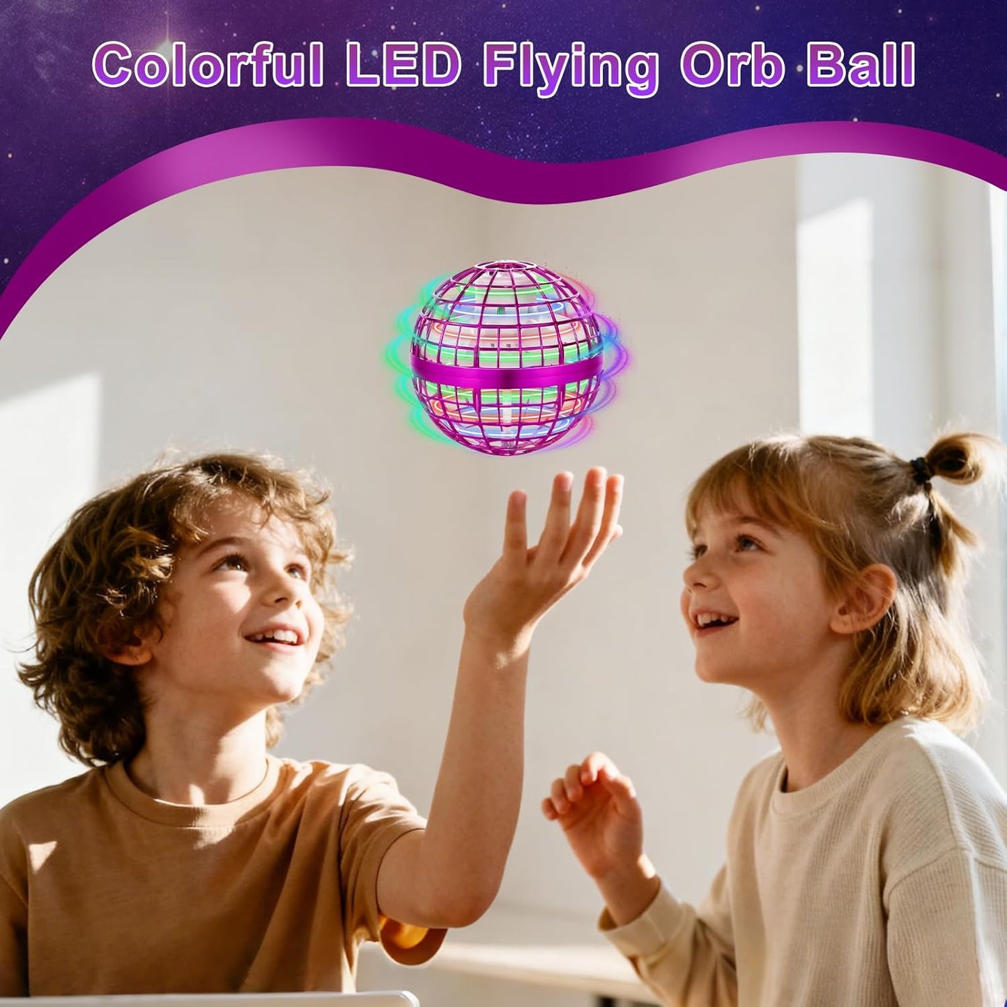 OrbDrone - 🎄Big Sale - 50% OFF🎁 Flying Orb Pro Spinner Mini Drone