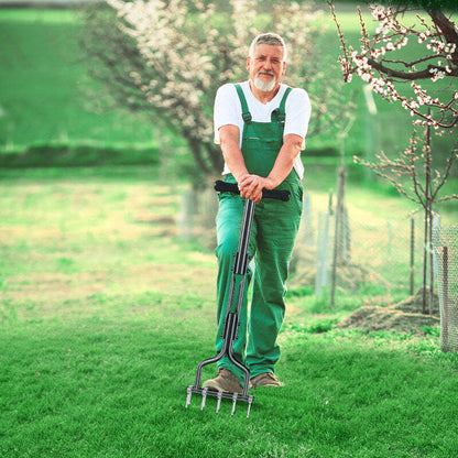 Dual-Action Lawn Aerator